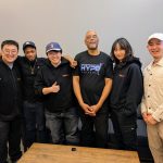 ReelShort post-production team - post interview group photo by Crazy Maple Studios with Dr. Jerry Doby of The Hype Magazine - Vertical Storytelling