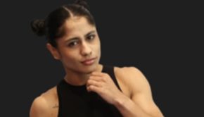Boxer Florencia Belen of The Combat League's Las Vegas Hustle sits for a Live Session conversation with Dr. Jerry Doby of The Hype Magazine