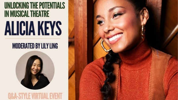 Alicia Keys Kaleidoscope Dreams - Lily Ling - Rise Theatre - Poster