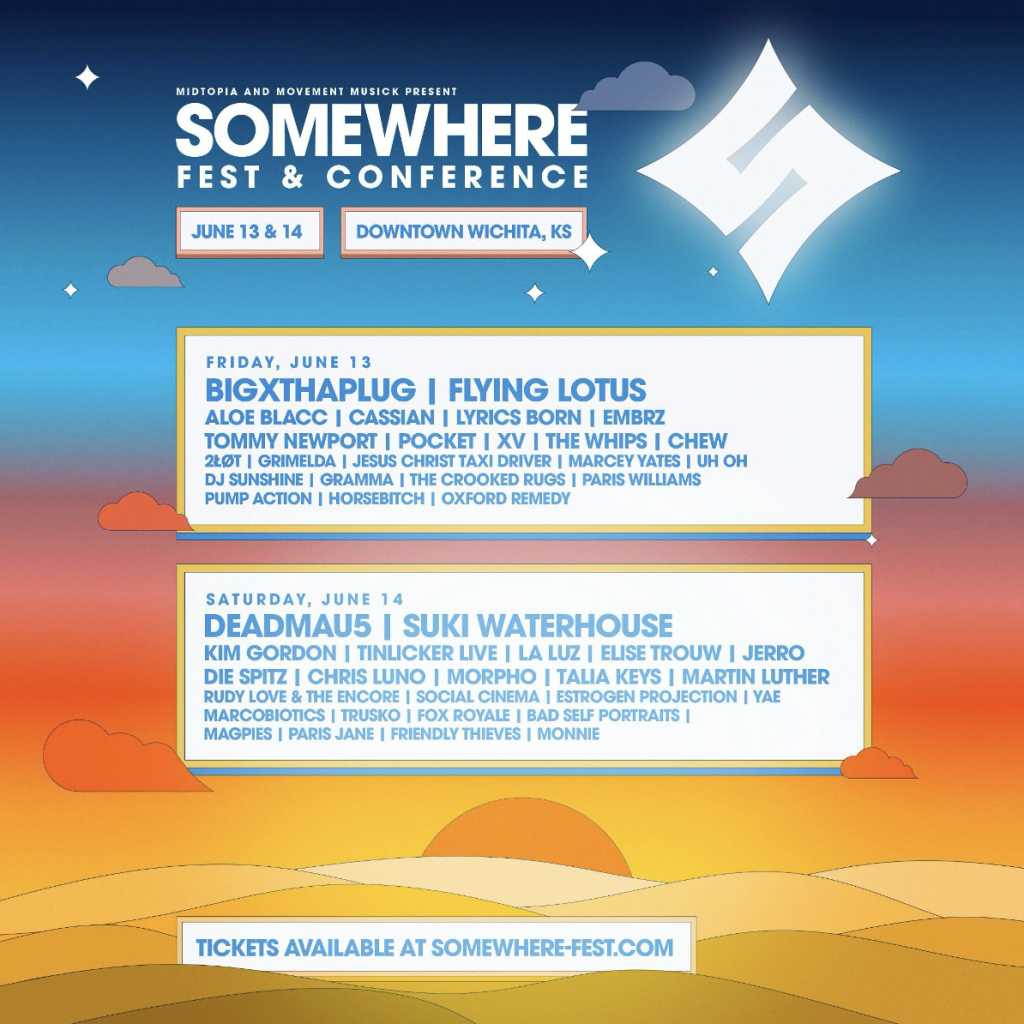 Somewhere Fest & Conference - Wichita, Kansas - promo poster