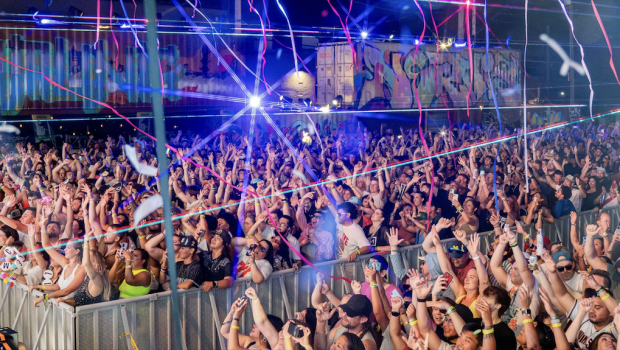 Somewhere Festival and Conference 2025 - crowd promo poster - Wichita KS