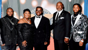 The Johnson Family - Homelessness to Hollywood - Press Photo