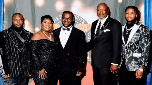 The Johnson Family - Homelessness to Hollywood - Press Photo